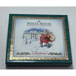 The White House Historical Association Christmas Ornament 2011 w/ Box & Manual‎